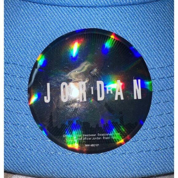 Nike Jordan World Snapback Cap Adult Unisex Blue & Patterned $35 - Picture 2 of 7